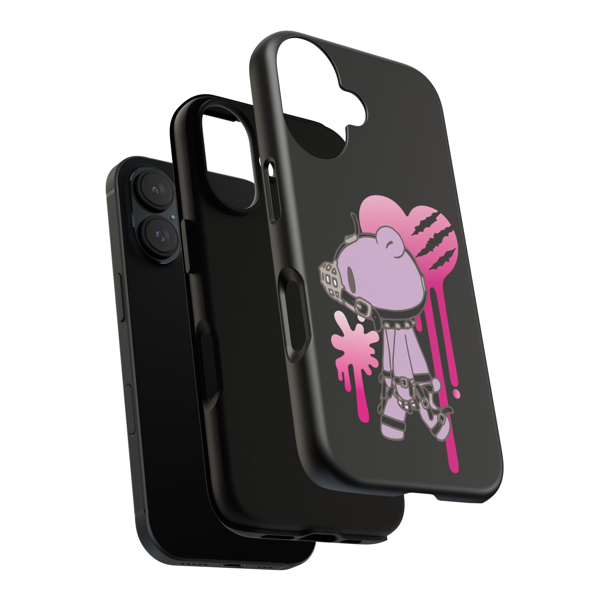 Gloomy Bear x DEDGRL6 "Jelly Heart" Tough Cases
